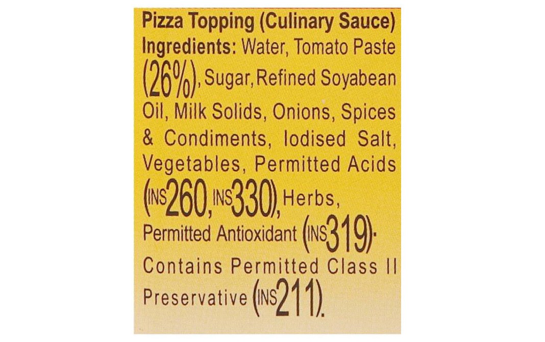 Dr. Oetker Fun foods Pizza Topping    Plastic Bottle  325 grams